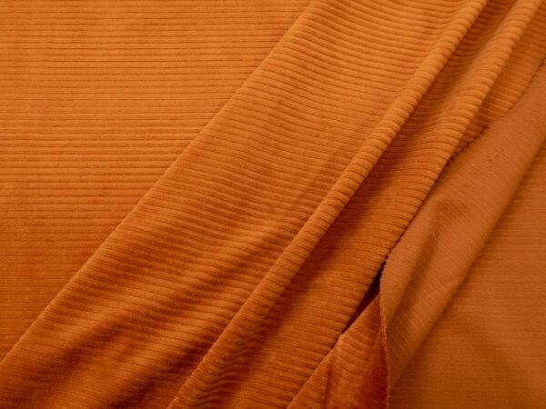 Stoff Cordjersey pureed Pumkin