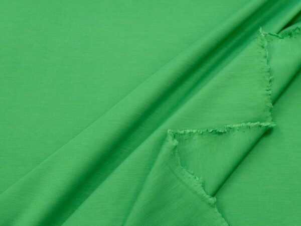 Stoff Romanitjersey Sommer dünn Fern green – Bild 2
