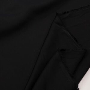 Stoff Viskose-Rayon Shiny  schwarz