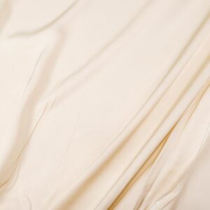 Stoff Viskose-Rayon shiny ecruweiss
