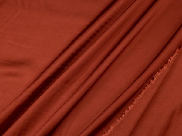 Stoff Viskose-Rayon shiny rost