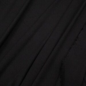 Stoff Romanitjersey Sommer schwarz