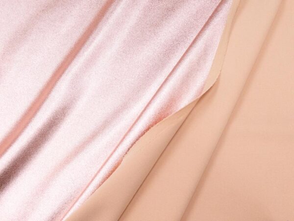 Stoff Glitzerdenim EA rosa – Bild 2