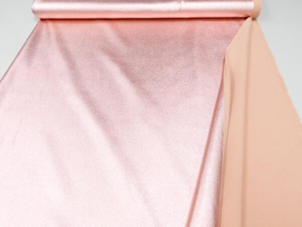 Stoff Glitzerdenim EA rosa – Bild 3