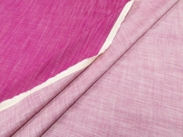Stoff Denim meliert very Berry – Bild 2