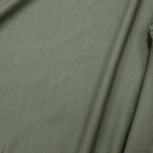 Stoff Viskose Krepp olivegrün