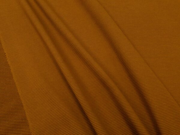 Stoff Ottoman Rip Jersey Roasted Pecan