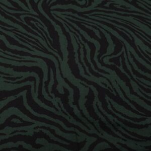 Stoff Viskose Twill Zebra dunkelgrün