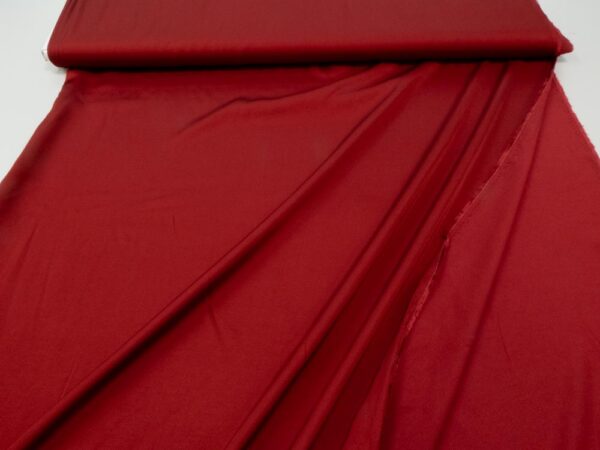 Stoff Viskose-Rayon Shiny  dunkelrot – Bild 2