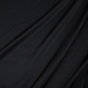 Stoff Eco Vi- Rayon Satin schwarz