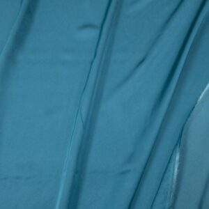 Stoff Eco Vi- Rayon Satin petrolblau