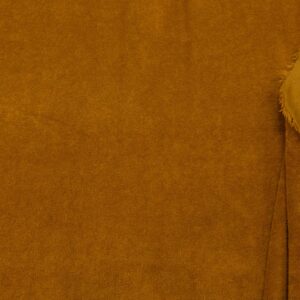 Stoff Stretchfrottee rostbraun