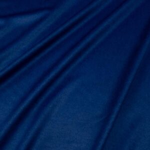 Stoff Wollstoff Merinowolle-Kaschmir Strich supersoft Poseidon Blue