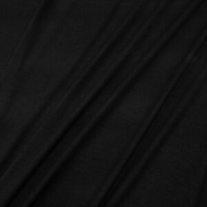 Stoff Viskosejersey RIP schwarz