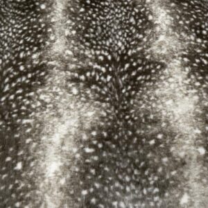 Stoff Webpelz gemustert Schneeleopard