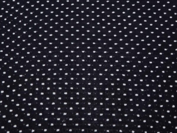 Stoffe Plumetis MADE IN CH schwarz-weiss