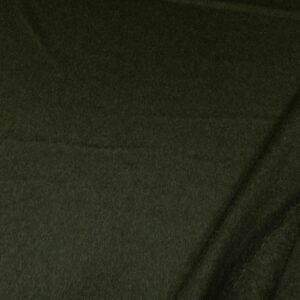 Stoff Schurwolle Loden Khakigrün dunkel