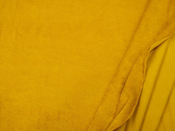 Stoff Strickfrottee tawny olive