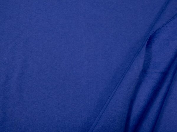 Stoff Sweat uni skipper blue -violett