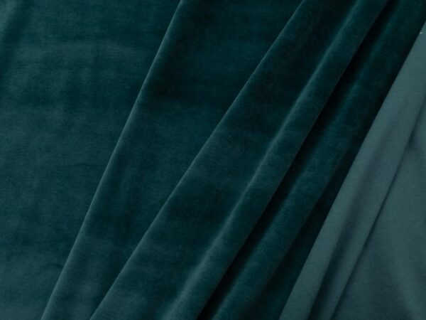 Stoff Nicky dark green