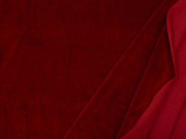 Stoff Bio-Nicky Red Dahlia