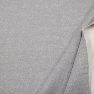 Stoff Sweat meliert alloy grey