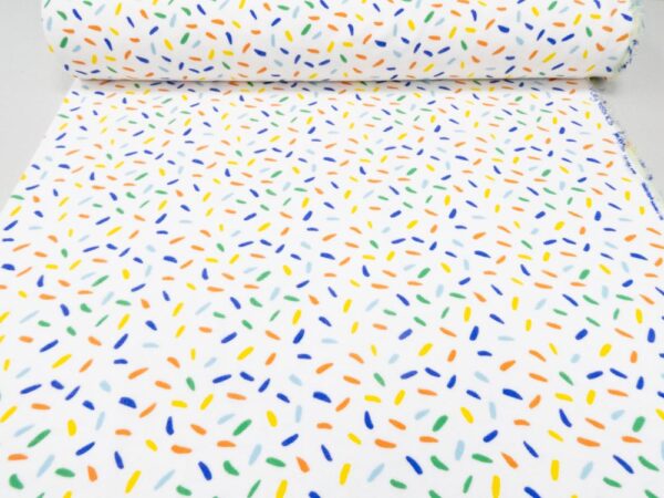 Stoff Knit co/pl towel confetti – Bild 3
