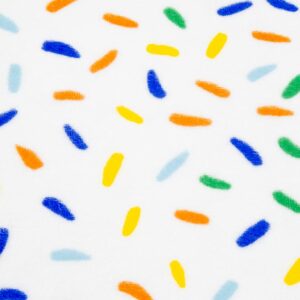 Stoff Knit co/pl towel confetti