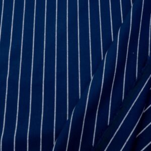 Stoff BW/EA Streifen blau-weiss