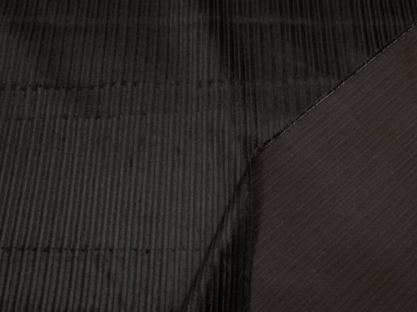 Stoff Woven vi/co/pa/ea SHINY CORD dunkelbraun – Bild 2