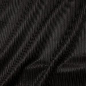 Stoff Woven vi/co/pa/ea SHINY CORD dunkelbraun