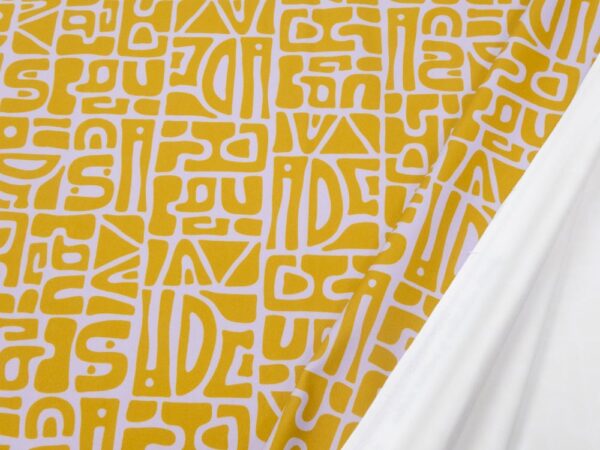 Stoff Yoga Sport abstract Inka Design – Bild 2