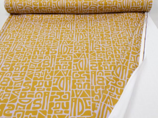 Stoff Yoga Sport abstract Inka Design – Bild 3