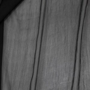Stoff Woven se silk cincle chiffon schwarz