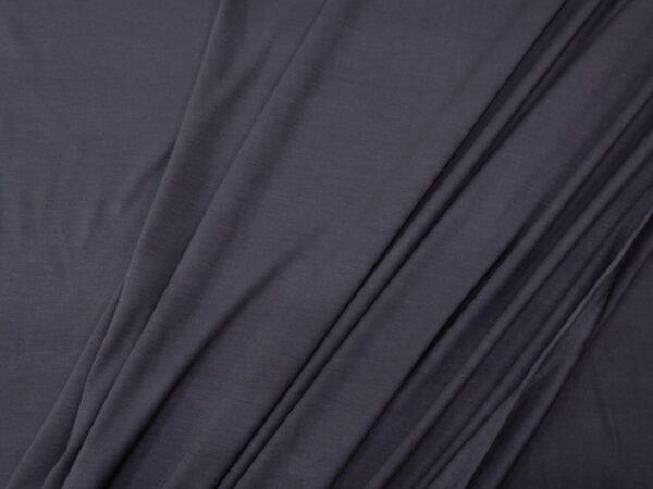 Stoff Bamboo Jersey asphalt grey