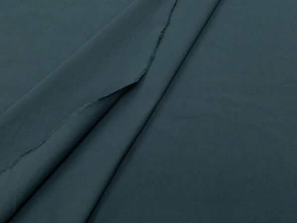 Stoff Baumwolle Popeline Papertouch stone washed Sea Moss