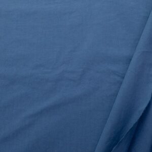 Stoff Baumwolle Popeline stonewashed denimblau