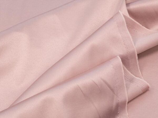 Stoff BW Satin festlich glänzend  rosa – Bild 2