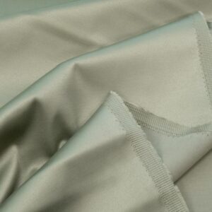 Stoff BW Satin festlich glänzend olivgrün