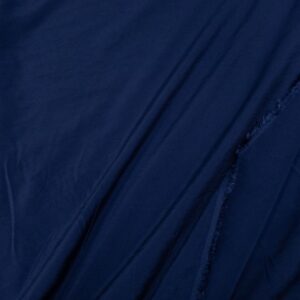 Stoff woven Modal Navy Peony
