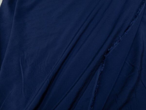 Stoff woven Modal Navy Peony