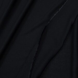 Stoff woven vi Voile crepe schwarz