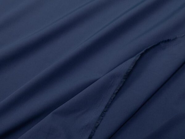 Stoff PL-BW Trenchcoat water resistant Denim Blue
