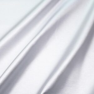 Stoff Jersey Shiny Bengaline silber