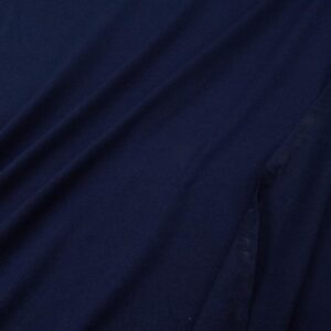 Stoff French Terry Jogging Jeans Baumwolle dunkelblau