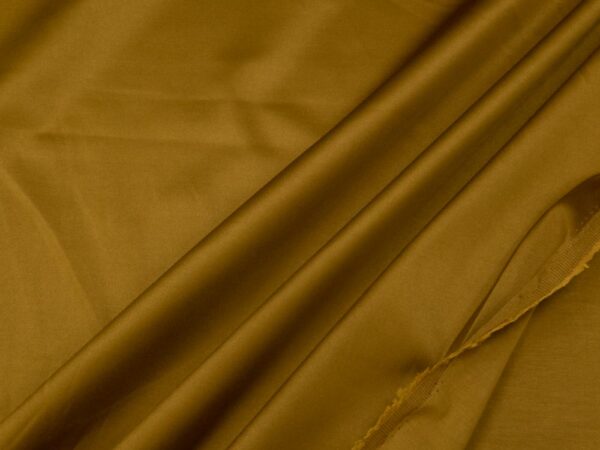 Stoff BW Satin shiny golden brown