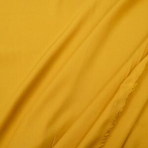 Stoff woven tencel plain safrangelb