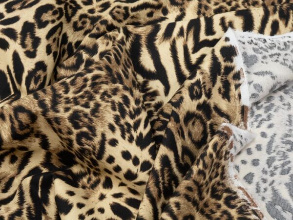 Stoff Baumwolle tiger skin – Bild 2