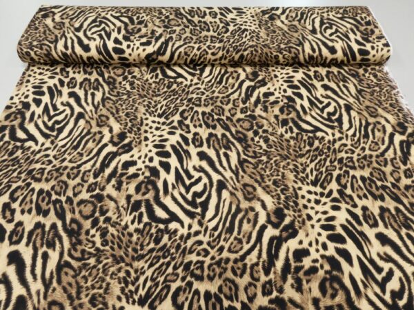 Stoff Baumwolle tiger skin – Bild 3
