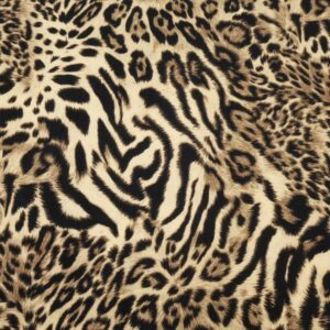 Stoff Baumwolle tiger skin